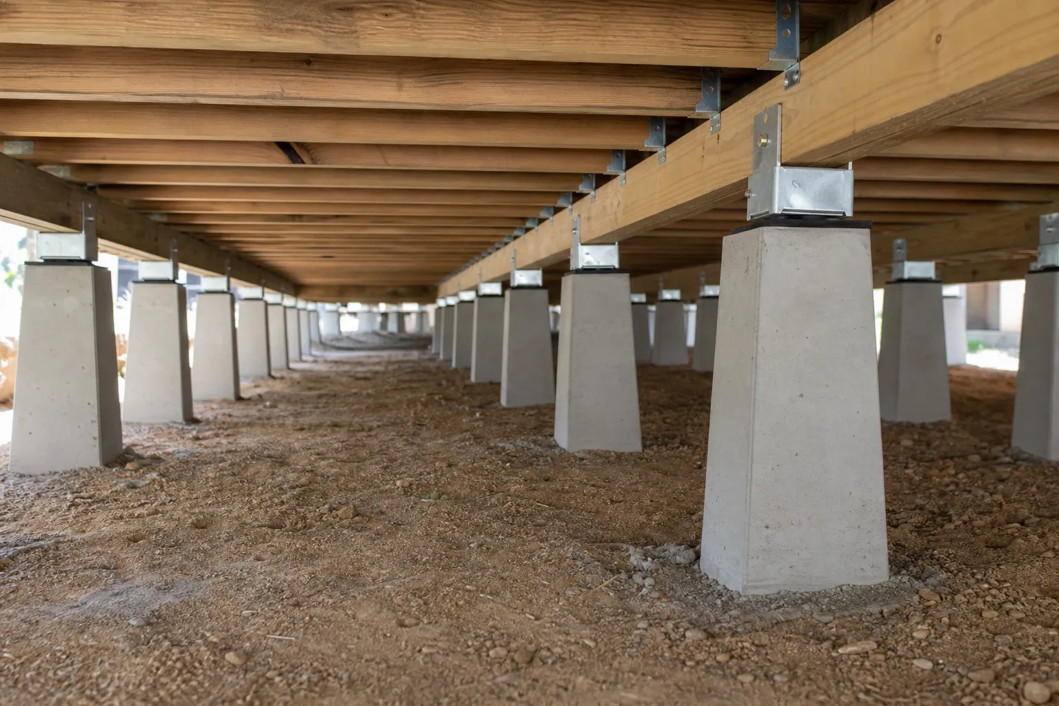 Restumping Cost Guide work under a raised Geelong home
